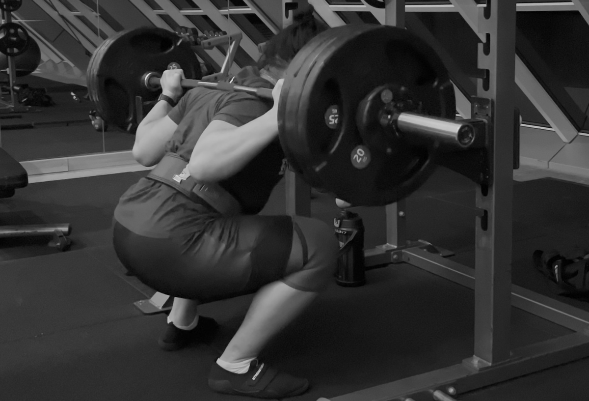 My Squat Routine after 3 years of consistent training. It was empty barbell when I first started.